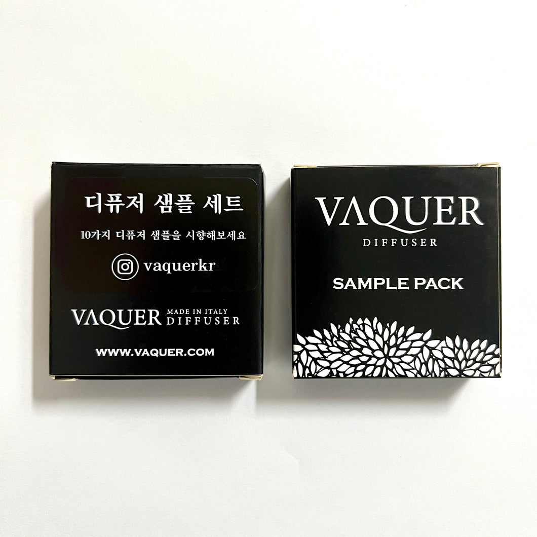 Vaquer Diffuser Sample Pack (Try all 10 fragrances)